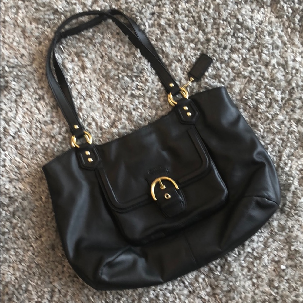 COACH - Brand New - Black Leather